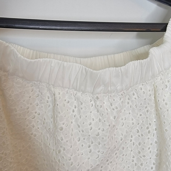 RAG & BONE Eyelet Lace Floral Off Shoulder Dress - Picture 7 of 12